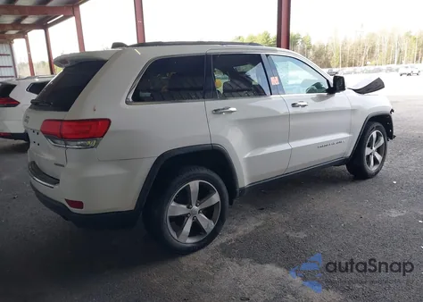 2016 Jeep Grand Cherokee Limited z USA, uszkodzony, nr VIN 1C4RJFBG0GC456185